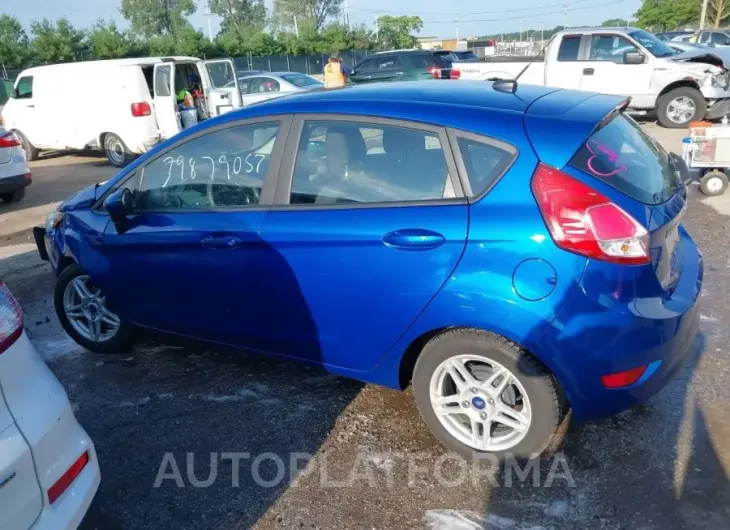 FORD Fiesta 2018 vin 3FADP4EJ9JM136007 from auto auction Iaai