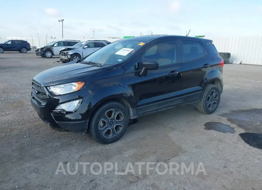 FORD ECOSPORT 2021 vin MAJ3S2FE2MC448403 from auto auction Iaai