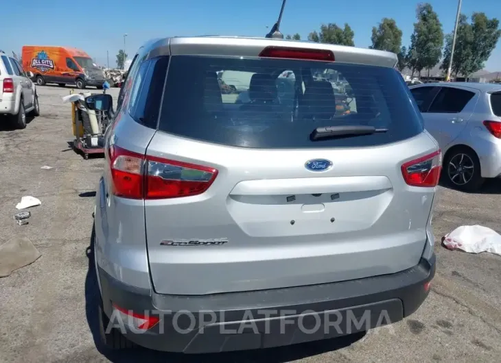 FORD ECOSPORT 2021 vin MAJ3S2FE8MC452634 from auto auction Iaai