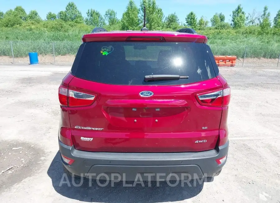 FORD ECOSPORT 2020 vin MAJ6S3GL8LC352399 from auto auction Iaai