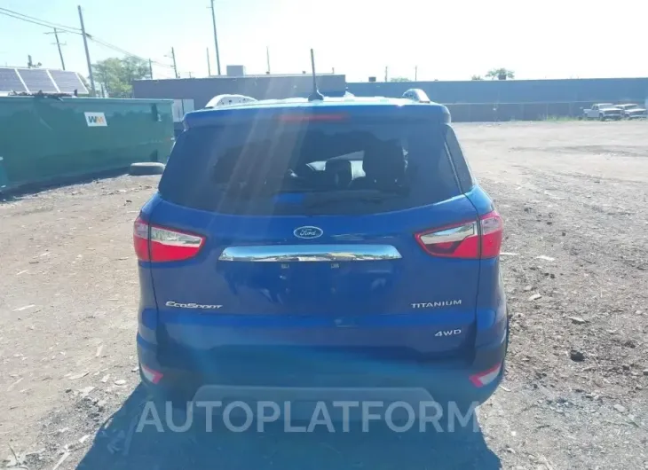 FORD ECOSPORT 2022 vin MAJ6S3KL3NC466739 from auto auction Iaai