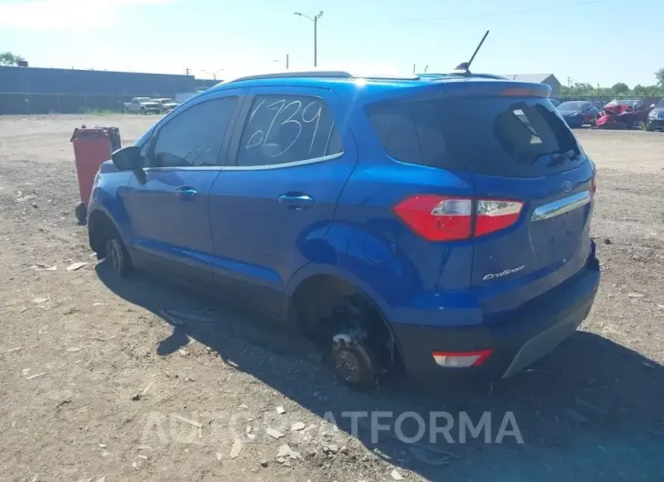 FORD ECOSPORT 2022 vin MAJ6S3KL3NC466739 from auto auction Iaai