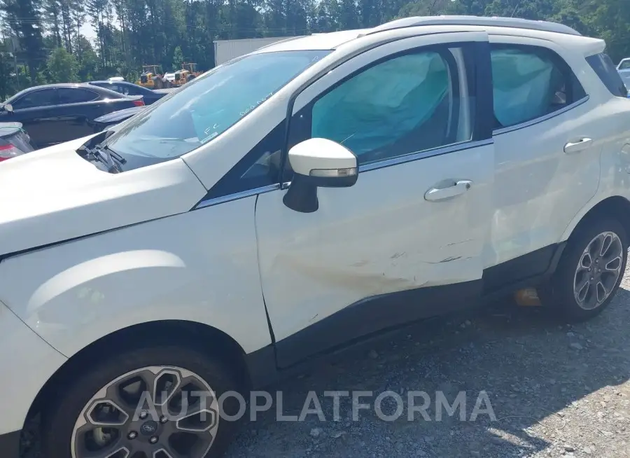 FORD ECOSPORT 2021 vin MAJ6S3KL7MC412911 from auto auction Iaai