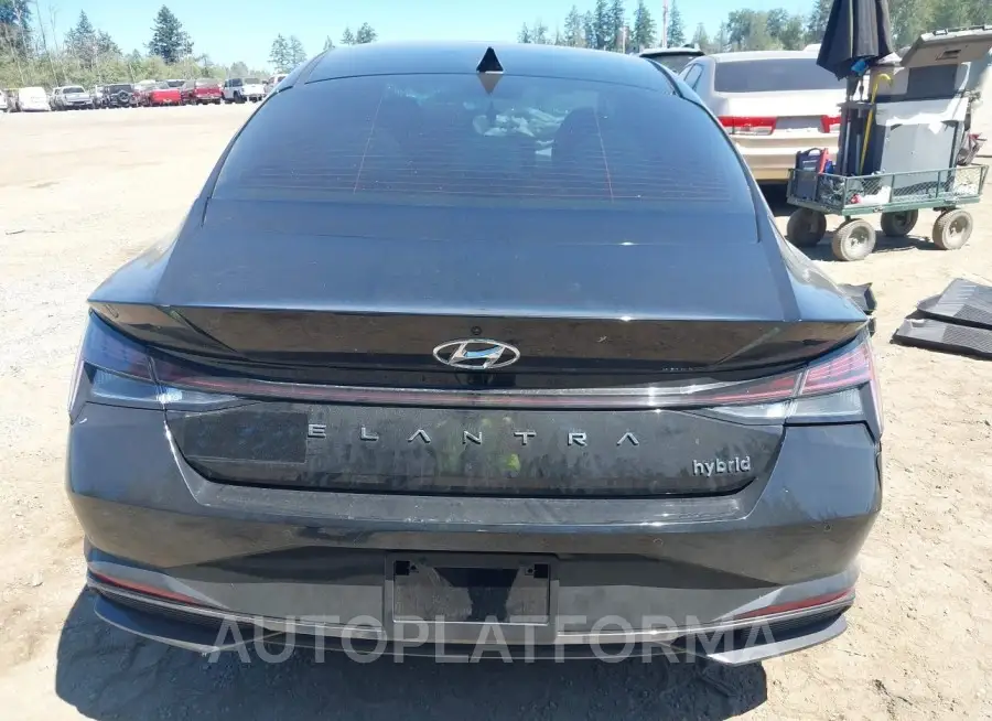 HYUNDAI ELANTRA HYBRID 2022 vin KMHLN4AJ7NU030833 from auto auction Iaai