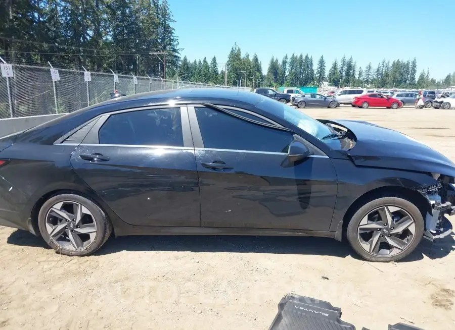 HYUNDAI ELANTRA HYBRID 2022 vin KMHLN4AJ7NU030833 from auto auction Iaai