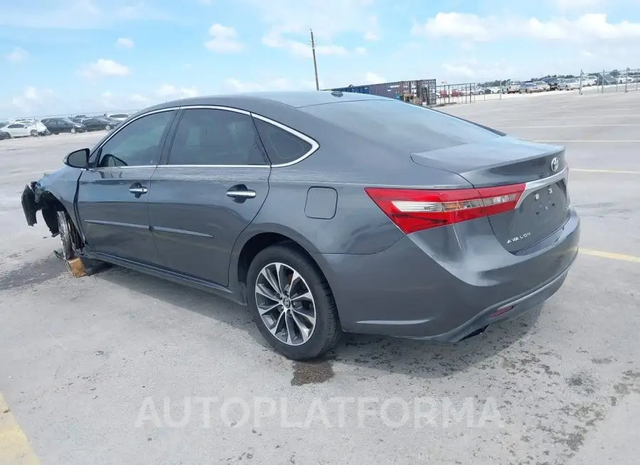 TOYOTA AVALON 2018 vin 4T1BK1EB0JU278647 from auto auction Iaai