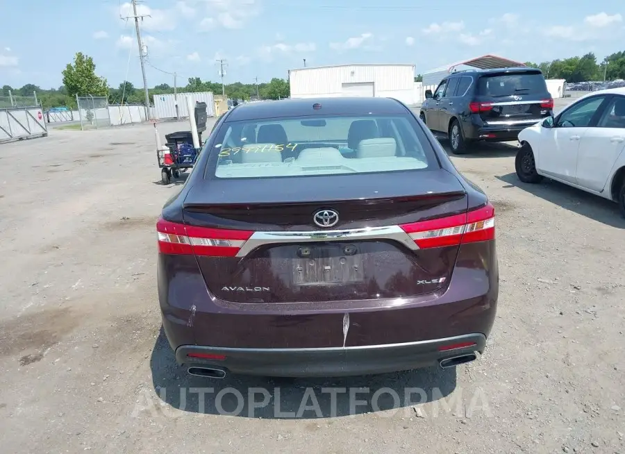 TOYOTA AVALON 2015 vin 4T1BK1EB2FU185975 from auto auction Iaai