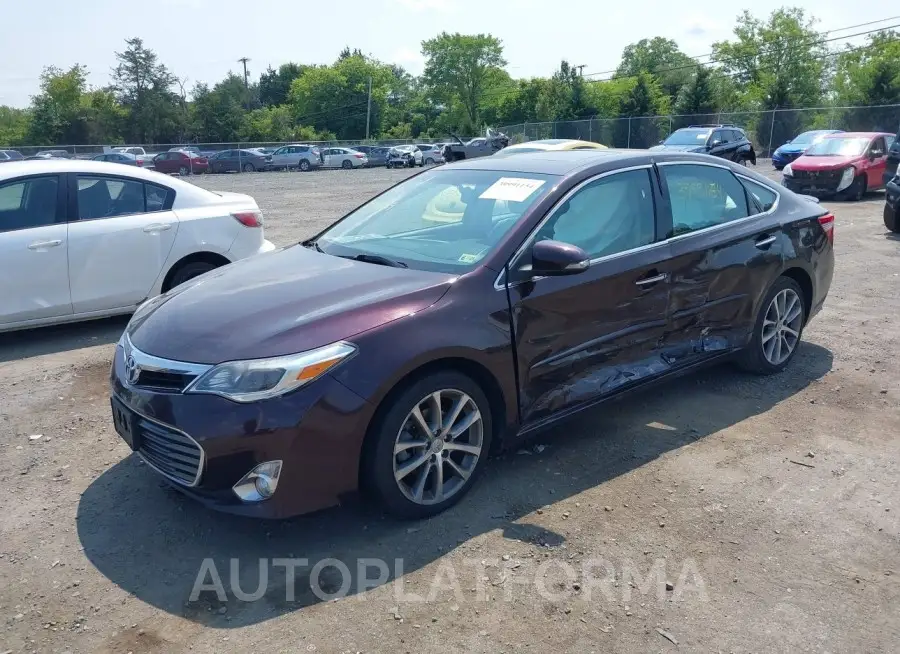 TOYOTA AVALON 2015 vin 4T1BK1EB2FU185975 from auto auction Iaai