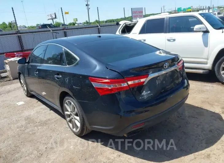 TOYOTA AVALON 2015 vin 4T1BK1EB3FU162561 from auto auction Iaai