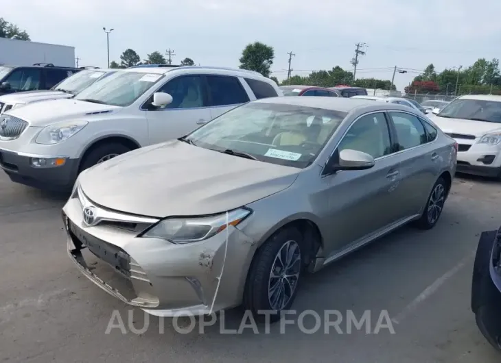 TOYOTA AVALON 2016 vin 4T1BK1EB8GU227289 from auto auction Iaai