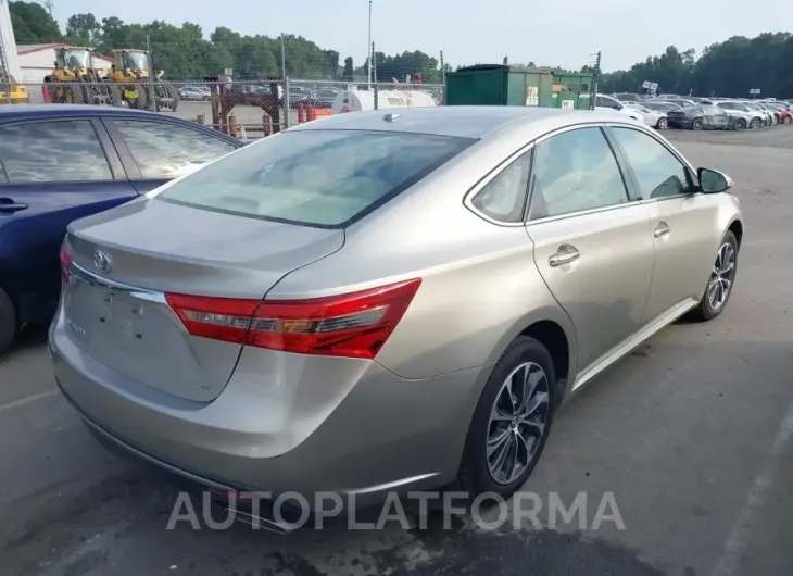 TOYOTA AVALON 2016 vin 4T1BK1EB8GU227289 from auto auction Iaai