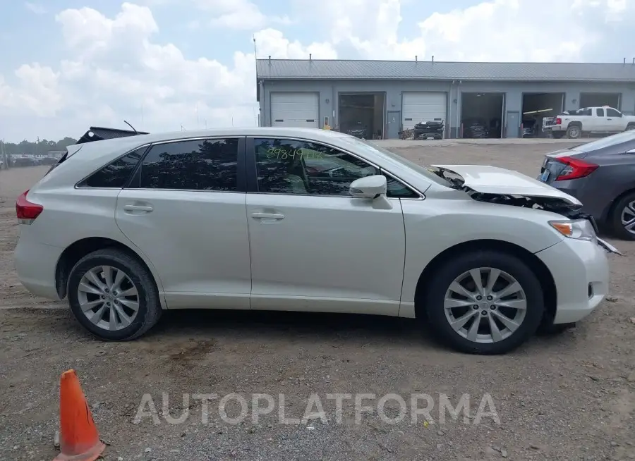 TOYOTA VENZA 2015 vin 4T3ZA3BB2FU093807 from auto auction Iaai