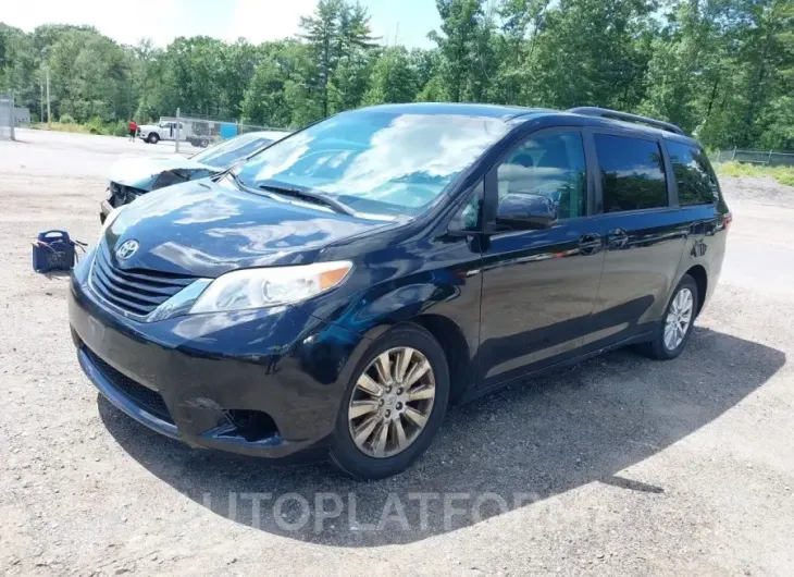 TOYOTA SIENNA 2016 vin 5TDJK3DC7GS130028 from auto auction Iaai