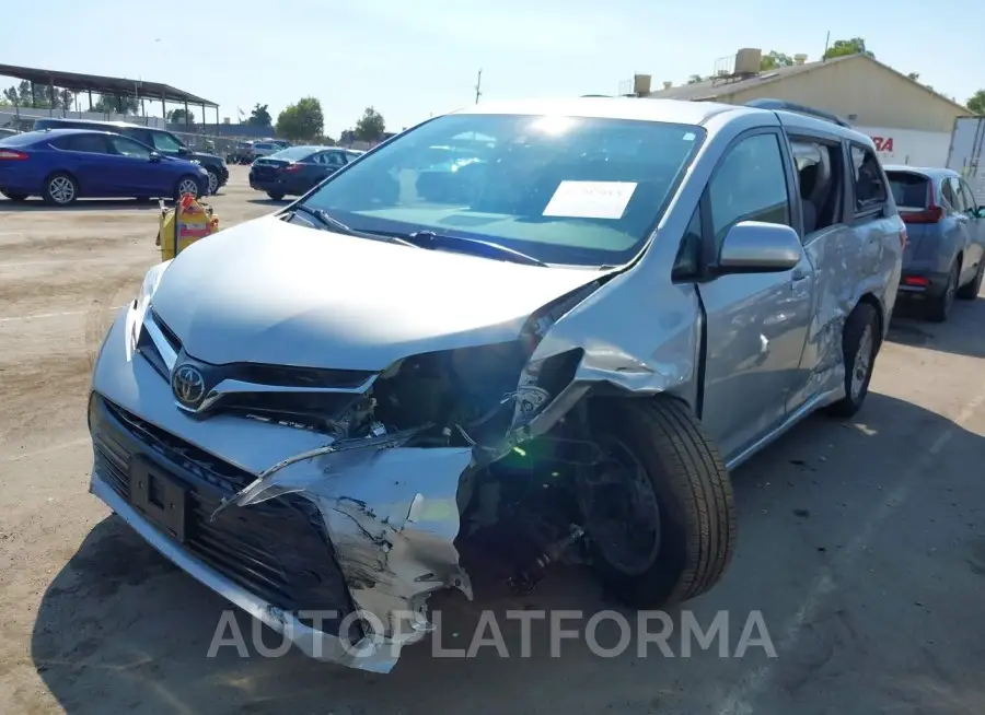 TOYOTA SIENNA 2020 vin 5TDKZ3DC1LS028945 from auto auction Iaai