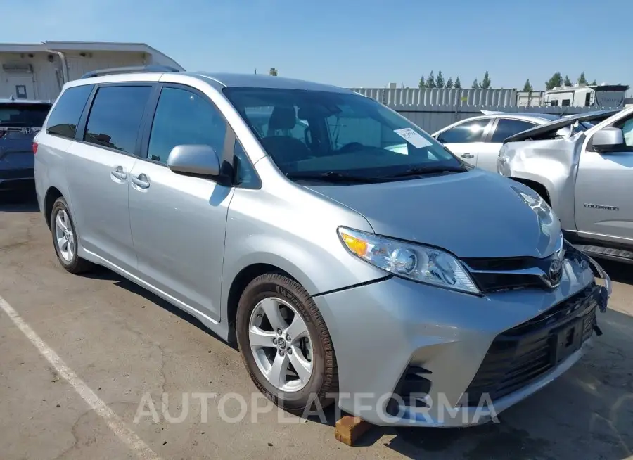 TOYOTA SIENNA 2020 vin 5TDKZ3DC1LS028945 from auto auction Iaai