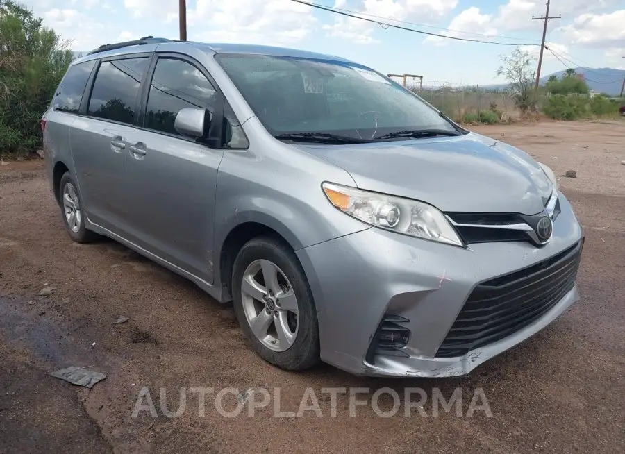 TOYOTA SIENNA 2019 vin 5TDKZ3DC6KS970309 from auto auction Iaai