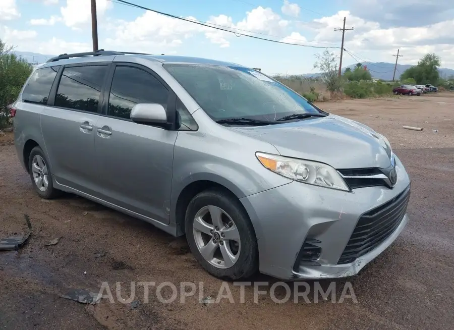 TOYOTA SIENNA 2019 vin 5TDKZ3DC6KS970309 from auto auction Iaai