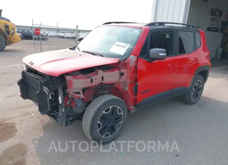 JEEP RENEGADE 2017 vin ZACCJBCB0HPF61534 from auto auction Iaai