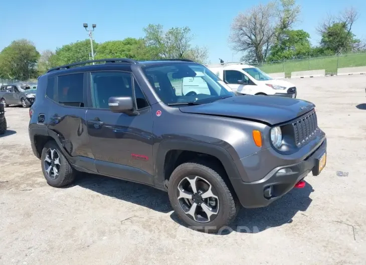 JEEP RENEGADE 2021 vin ZACNJDC16MPM50330 from auto auction Iaai