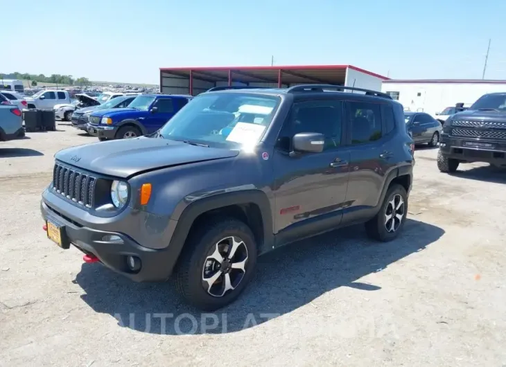 JEEP RENEGADE 2021 vin ZACNJDC16MPM50330 from auto auction Iaai