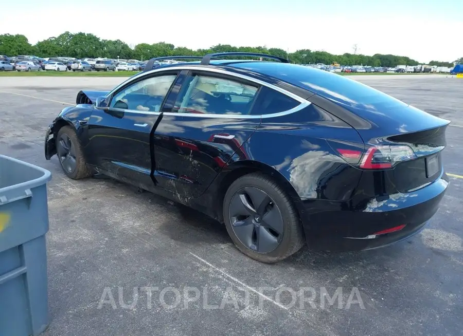 TESLA MODEL 3 2019 vin 5YJ3E1EA1KF410493 from auto auction Iaai