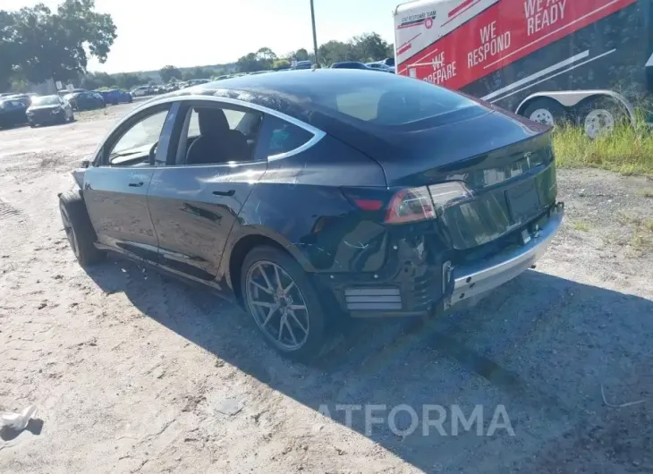 TESLA MODEL 3 2019 vin 5YJ3E1EB0KF385210 from auto auction Iaai