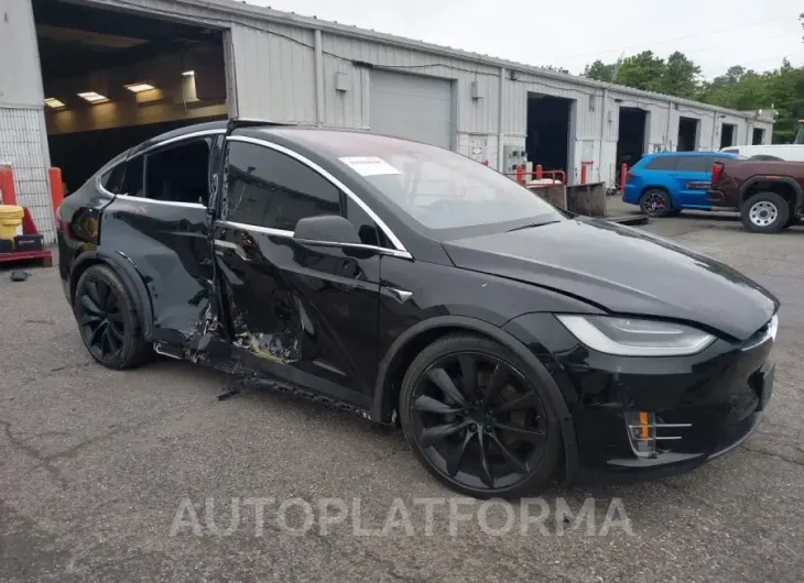 TESLA MODEL X 2020 vin 5YJXCAE20LF300875 from auto auction Iaai