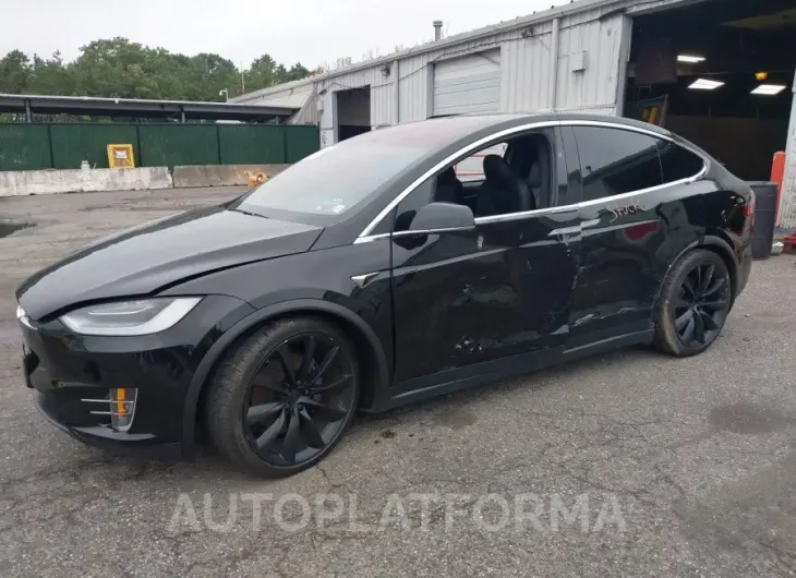 TESLA MODEL X 2020 vin 5YJXCAE20LF300875 from auto auction Iaai