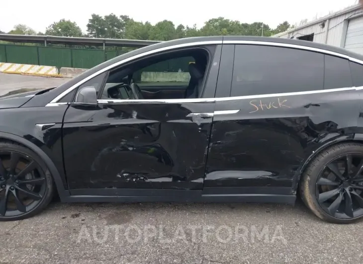 TESLA MODEL X 2020 vin 5YJXCAE20LF300875 from auto auction Iaai