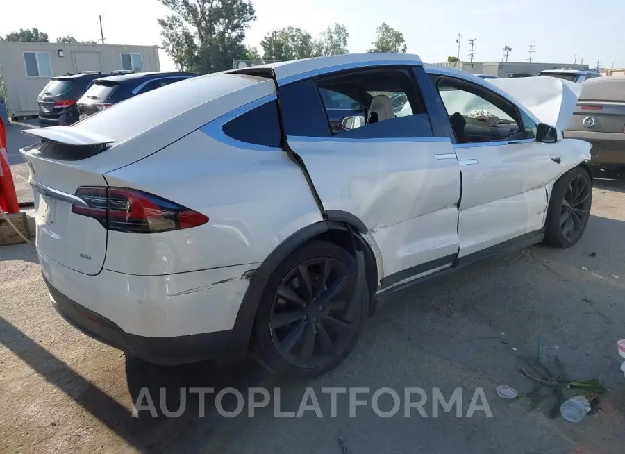 TESLA MODEL X 2016 vin 5YJXCBE25GF023698 from auto auction Iaai