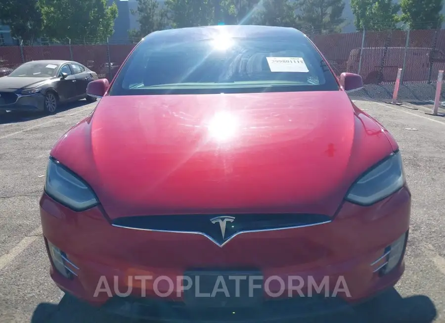 TESLA MODEL X 2016 vin 5YJXCBE49GF000622 from auto auction Iaai