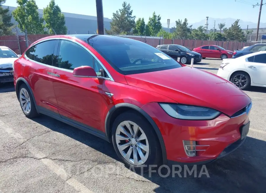 TESLA MODEL X 2016 vin 5YJXCBE49GF000622 from auto auction Iaai