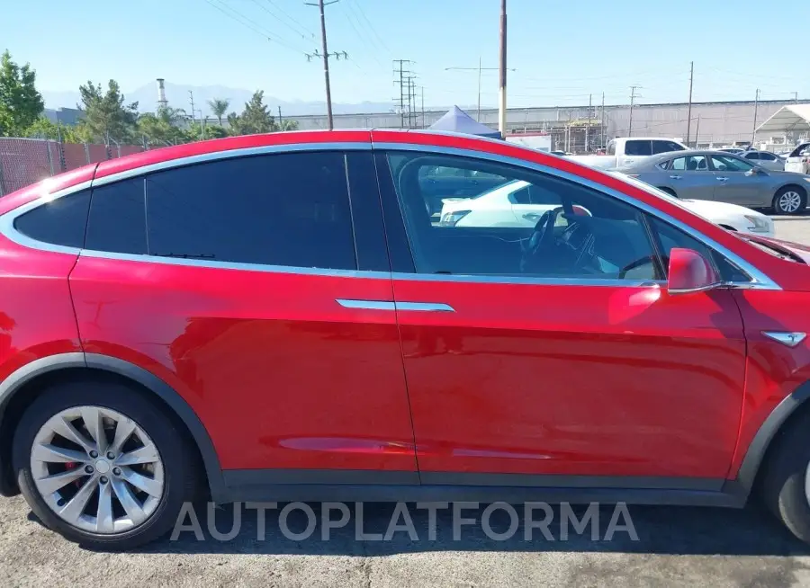 TESLA MODEL X 2016 vin 5YJXCBE49GF000622 from auto auction Iaai