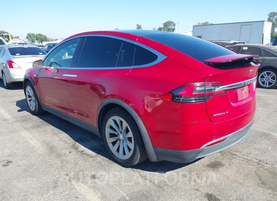 TESLA MODEL X 2016 vin 5YJXCBE49GF000622 from auto auction Iaai