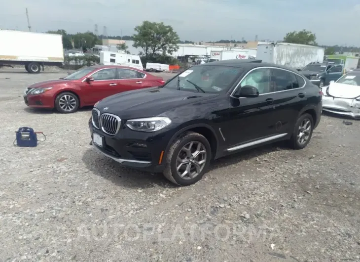 BMW X4 2020 vin 5UX2V1C06LLE68122 from auto auction Iaai