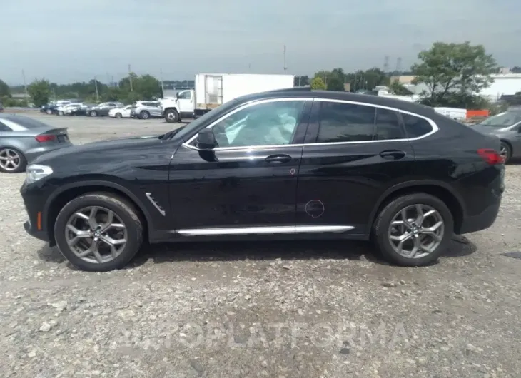 BMW X4 2020 vin 5UX2V1C06LLE68122 from auto auction Iaai