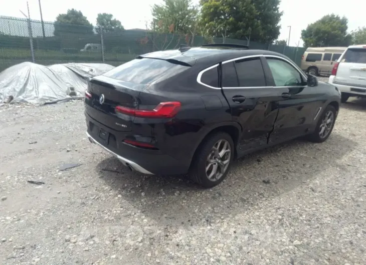 BMW X4 2020 vin 5UX2V1C06LLE68122 from auto auction Iaai