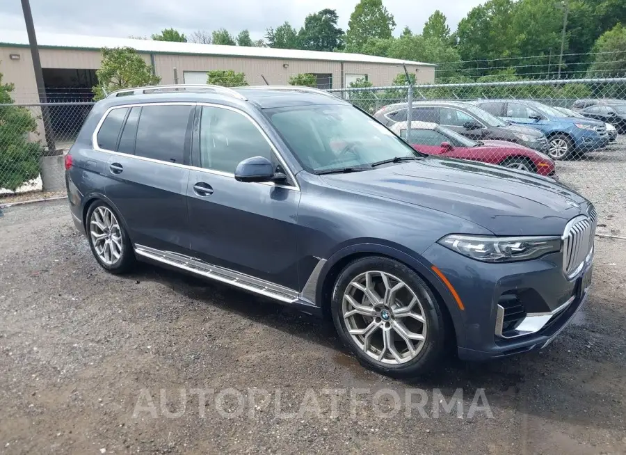 BMW X7 2019 vin 5UXCX4C51KLS38155 from auto auction Iaai