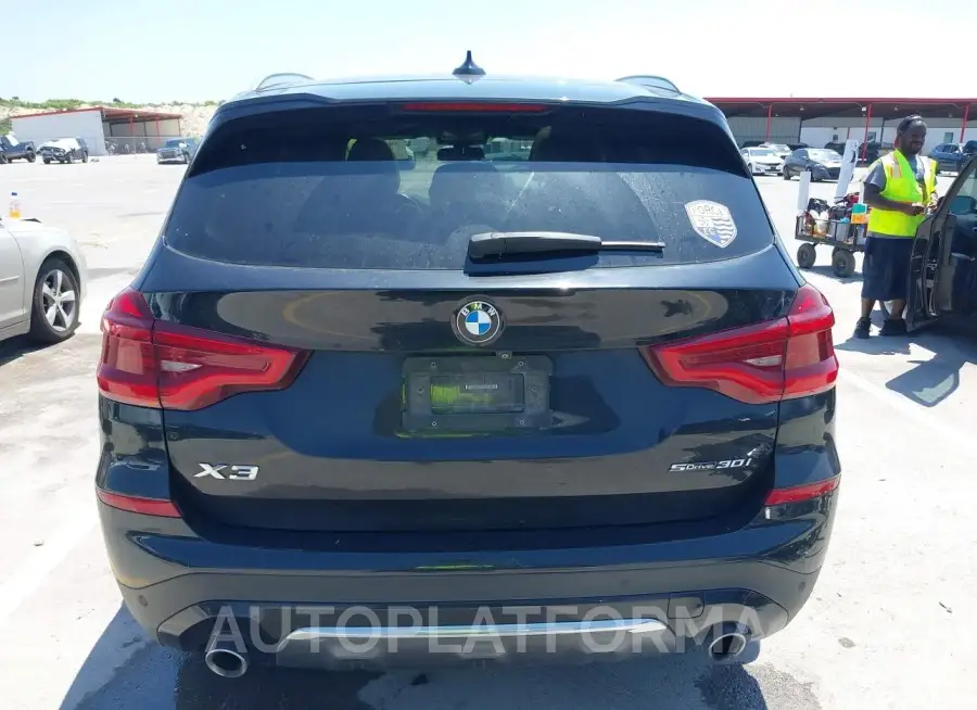 BMW X3 2019 vin 5UXTR7C56KLF31239 from auto auction Iaai