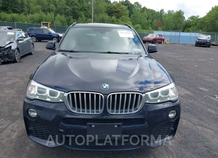 BMW X3 2017 vin 5UXWX7C54H0U40691 from auto auction Iaai