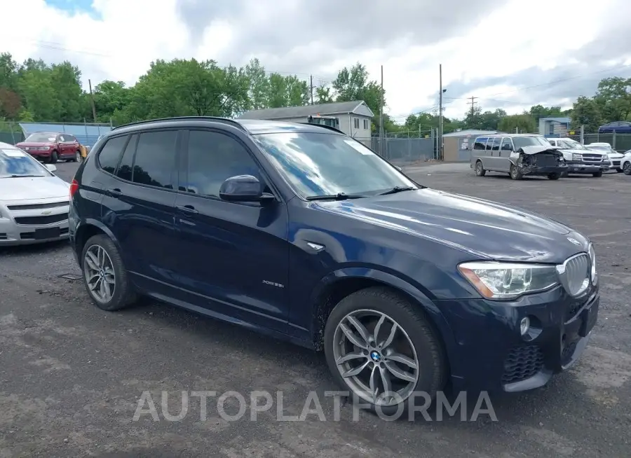 BMW X3 2017 vin 5UXWX7C54H0U40691 from auto auction Iaai