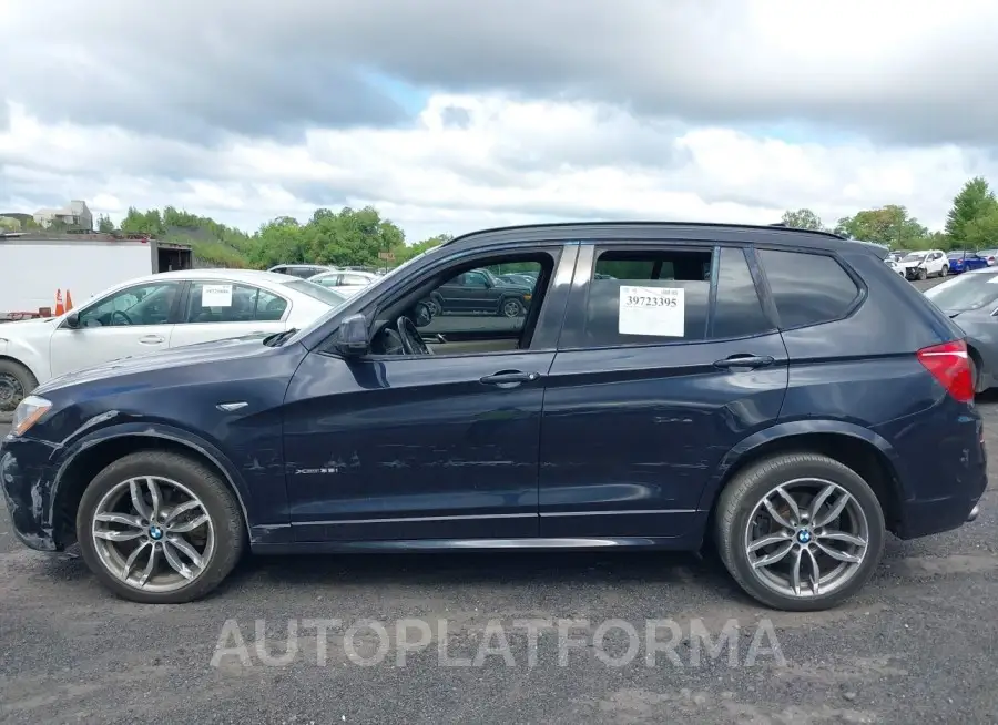 BMW X3 2017 vin 5UXWX7C54H0U40691 from auto auction Iaai