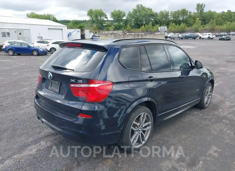 BMW X3 2017 vin 5UXWX7C54H0U40691 from auto auction Iaai