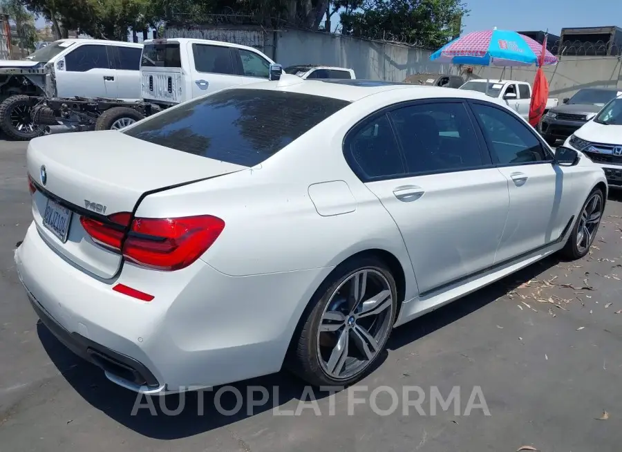 BMW 740I 2018 vin WBA7E2C51JG742920 from auto auction Iaai