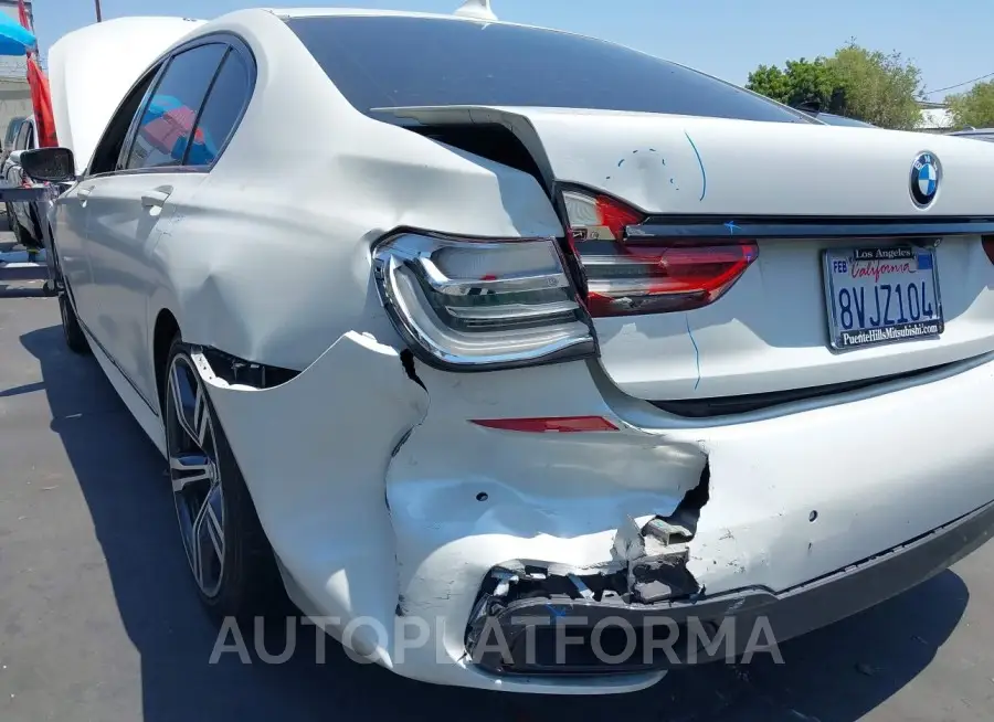 BMW 740I 2018 vin WBA7E2C51JG742920 from auto auction Iaai