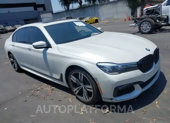 BMW 740I 2018 vin WBA7E2C51JG742920 from auto auction Iaai