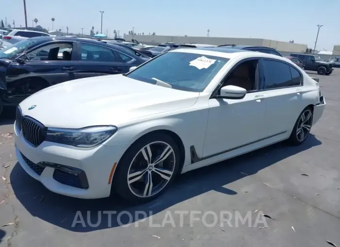 BMW 740I 2018 vin WBA7E2C51JG742920 from auto auction Iaai