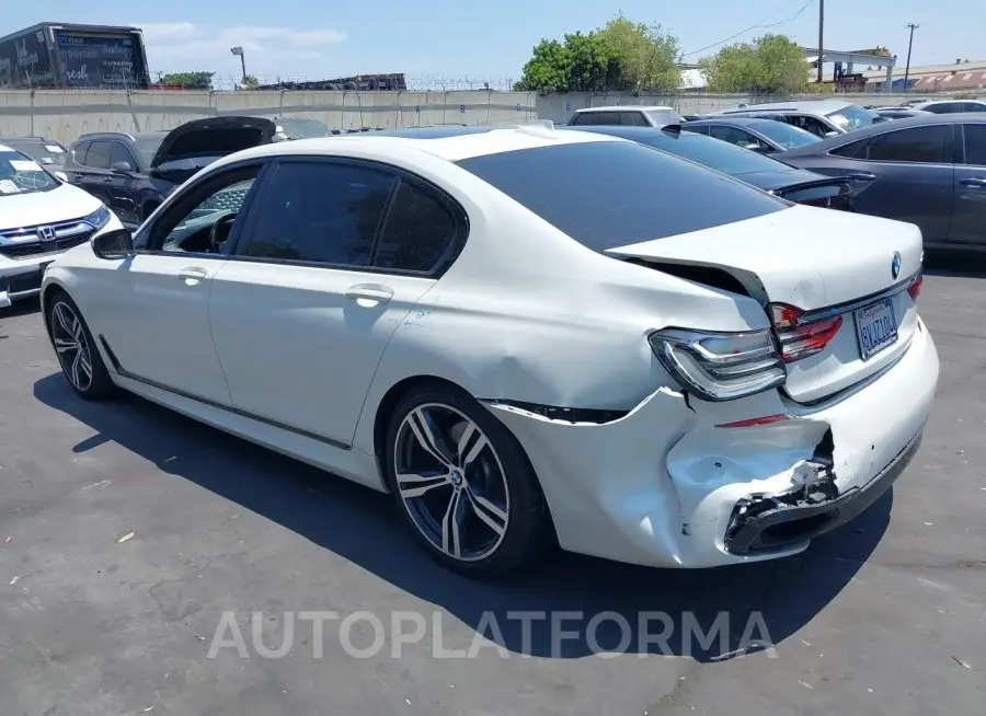 BMW 740I 2018 vin WBA7E2C51JG742920 from auto auction Iaai