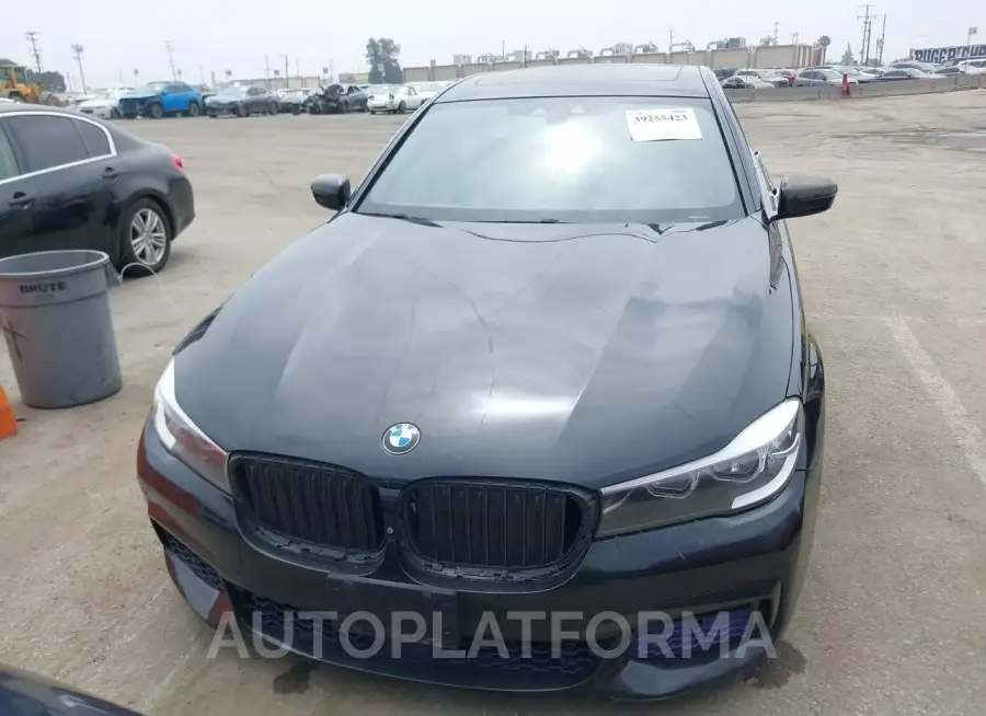 BMW 740E 2017 vin WBA7J2C5XHG497668 from auto auction Iaai