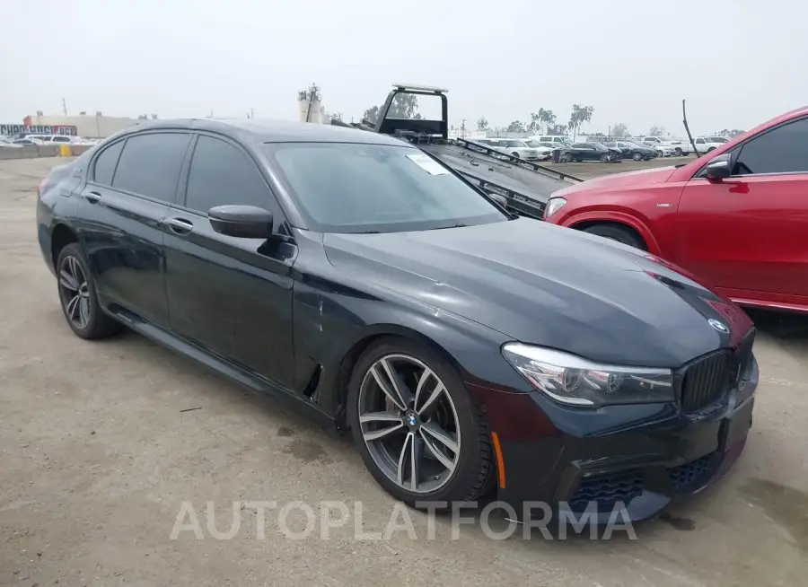 BMW 740E 2017 vin WBA7J2C5XHG497668 from auto auction Iaai